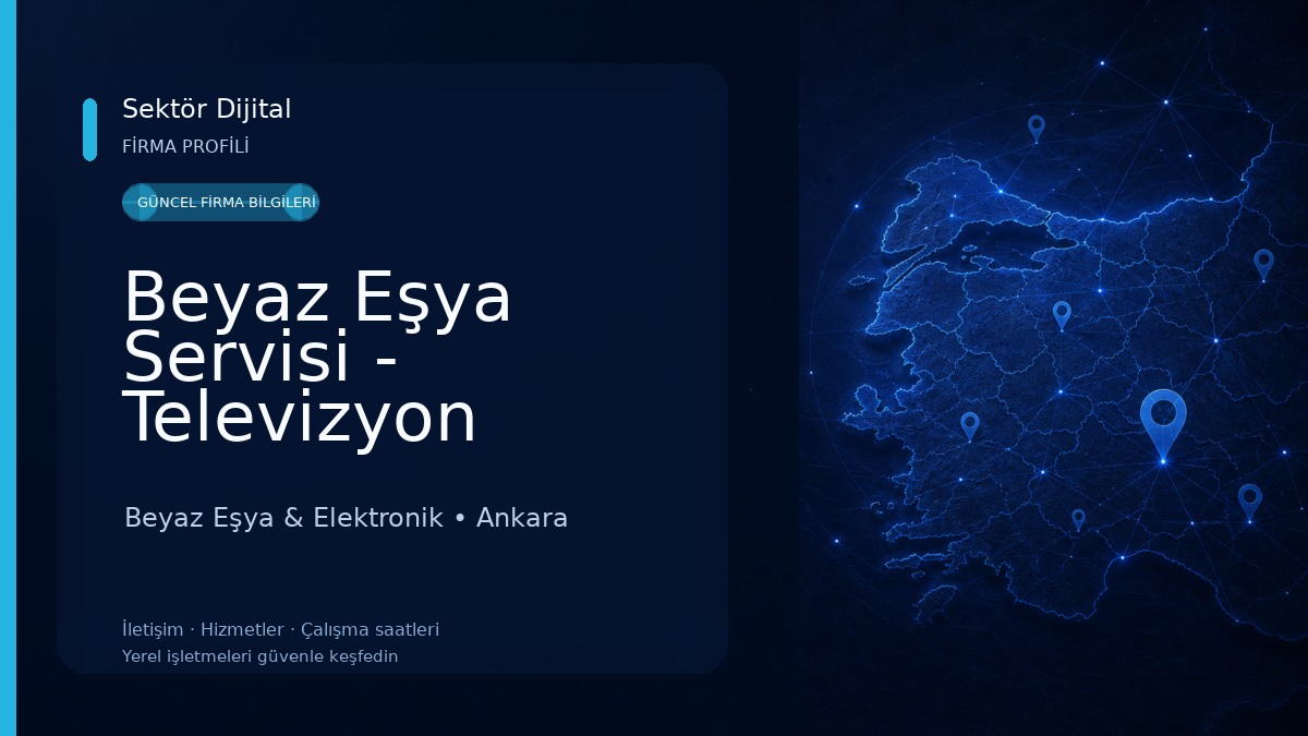 Beyaz Eşya Servisi - Televizyon Servisi - Ayhan Teknik Servis Beyaz Eşya & Elektronik