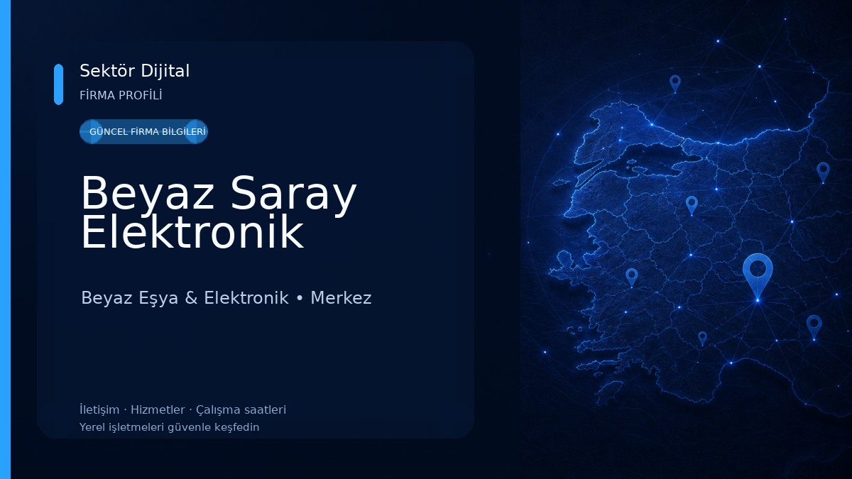 Beyaz Saray Elektronik Beyaz Eşya & Elektronik