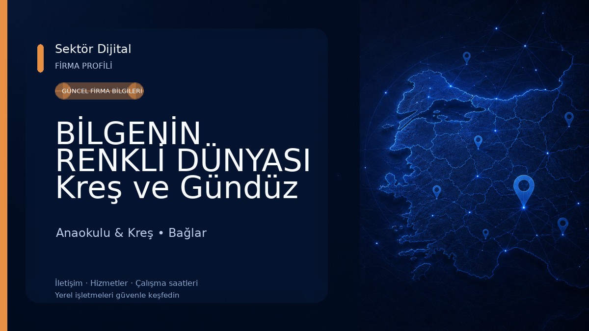 BİLGENİN RENKLİ DÜNYASI Kreş ve Gündüz Bakımevi Anaokulu & Kreş