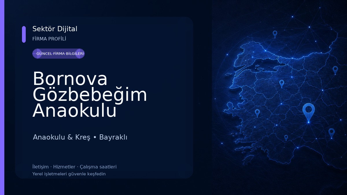 Bornova Gözbebeğim Anaokulu Anaokulu & Kreş