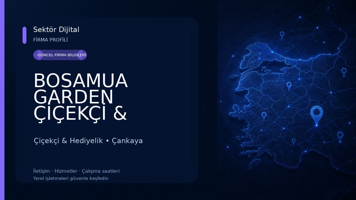 BOSAMUA GARDEN ÇİÇEKÇİ & PEYZAJ Çiçekçi & Hediyelik