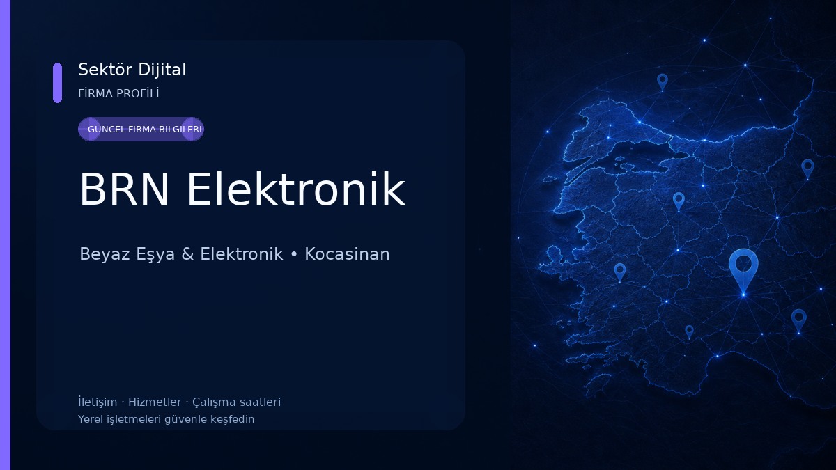 BRN Elektronik Beyaz Eşya & Elektronik