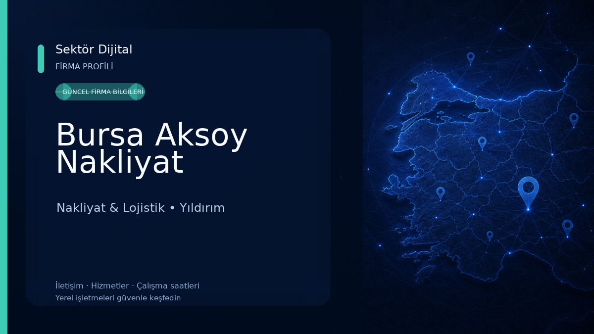Bursa Aksoy Nakliyat 