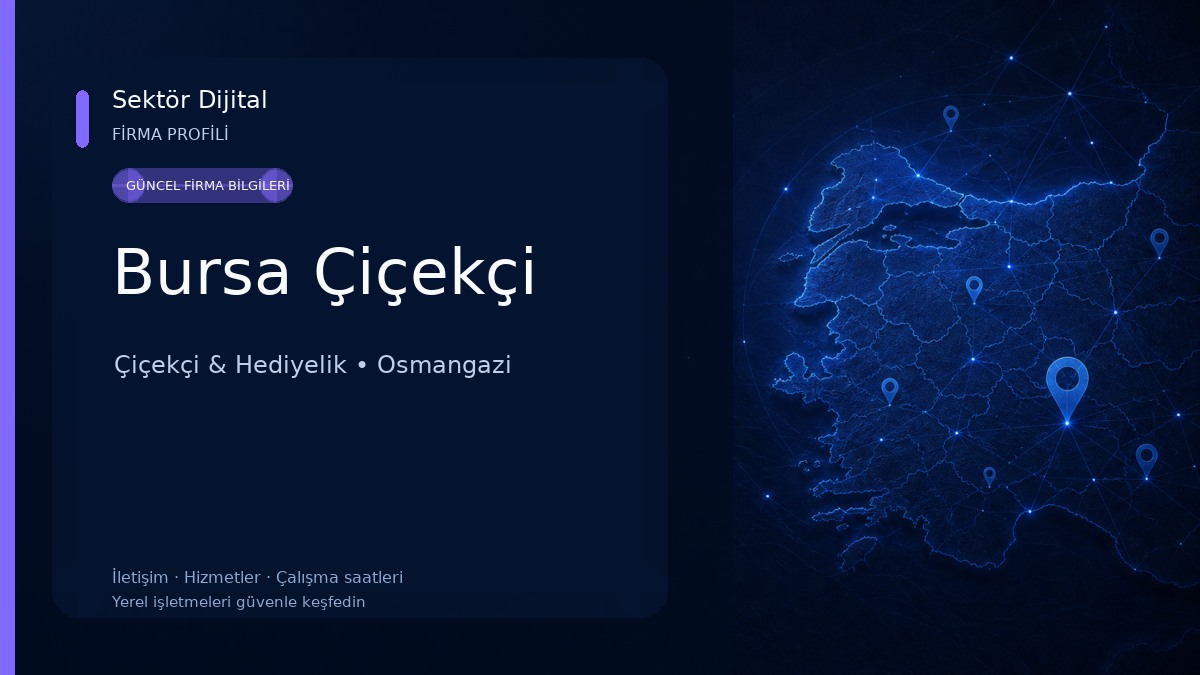 Bursa Çiçekçi Çiçekçi & Hediyelik