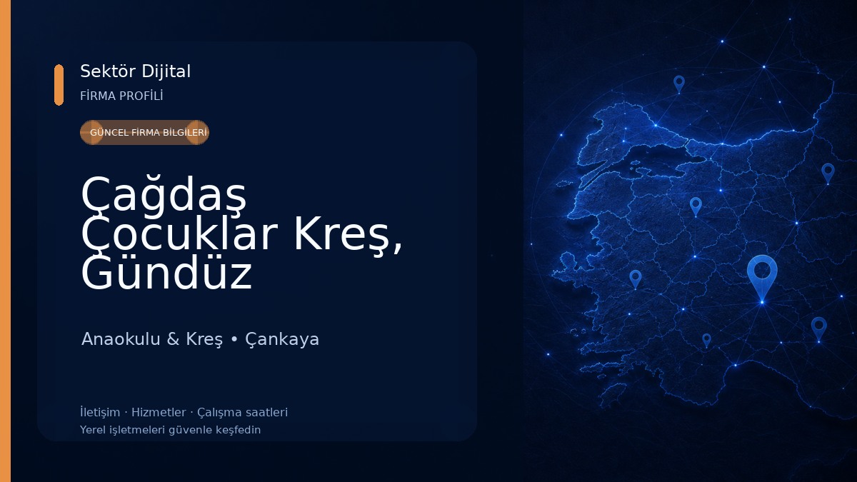 Çağdaş Çocuklar Kreş, Gündüz Bakımevi ve Anaokulu
