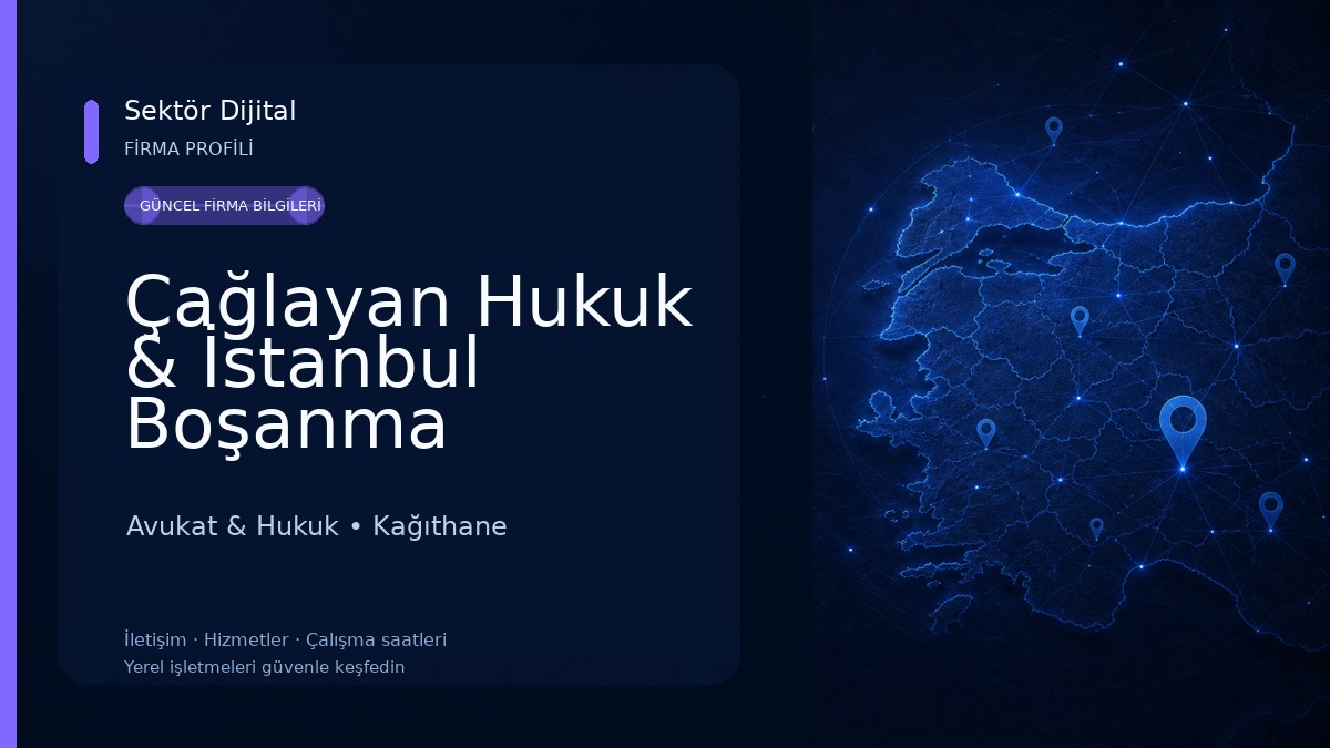 Çağlayan Hukuk & İstanbul Boşanma Avukatı Avukat & Hukuk