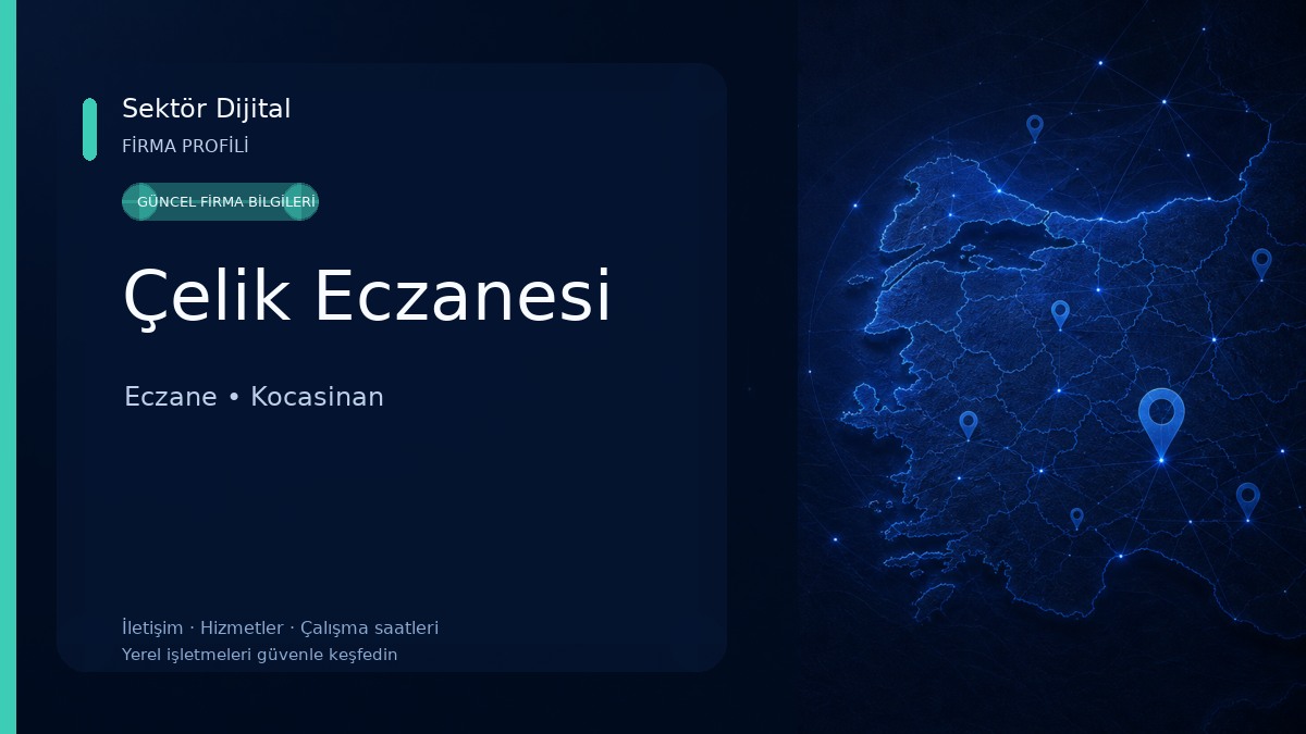 Çelik Eczanesi Eczane