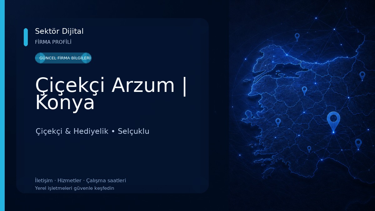 Çiçekçi Arzum | Konya Çiçekçi & Hediyelik