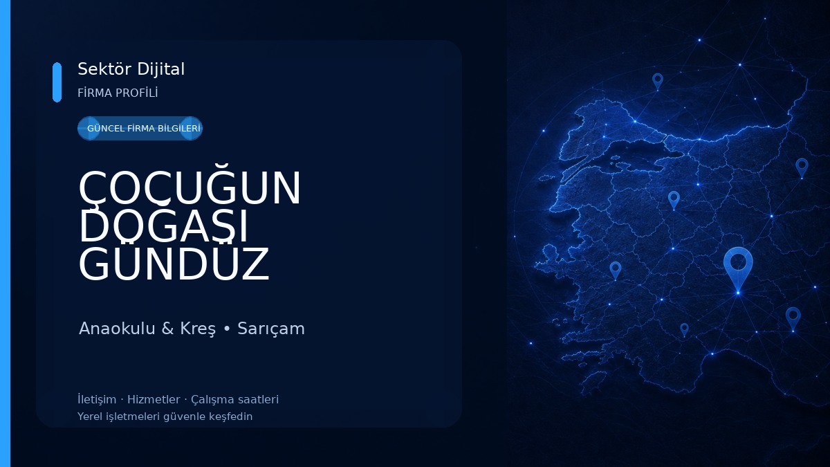 ÇOCUĞUN DOĞASI GÜNDÜZ BAKIMEVİ,KREŞ VE ANAOKULU Anaokulu & Kreş