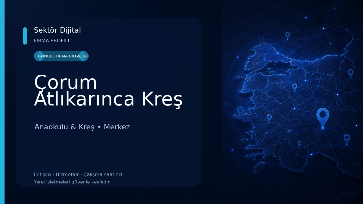 Çorum Atlıkarınca Kreş Anaokulu & Kreş