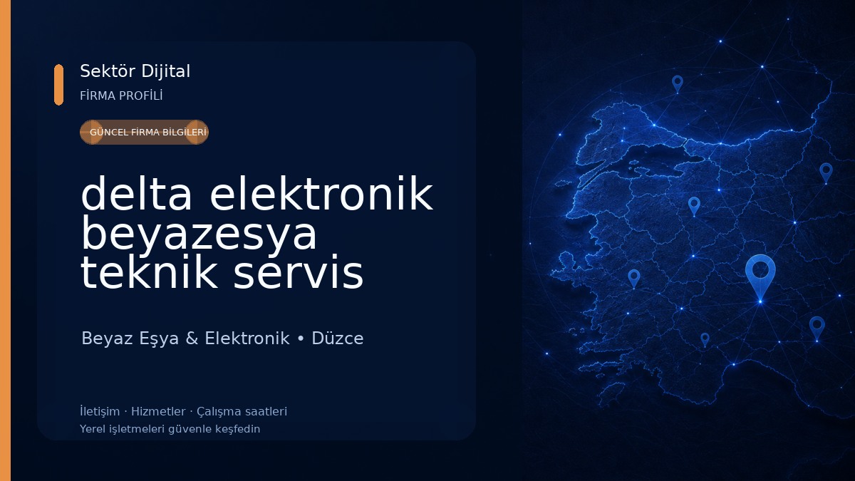 delta elektronik beyazesya teknik servis Beyaz Eşya & Elektronik