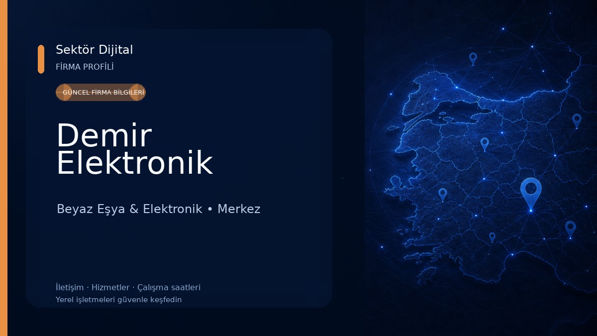 Demir Elektronik Beyaz Eşya & Elektronik