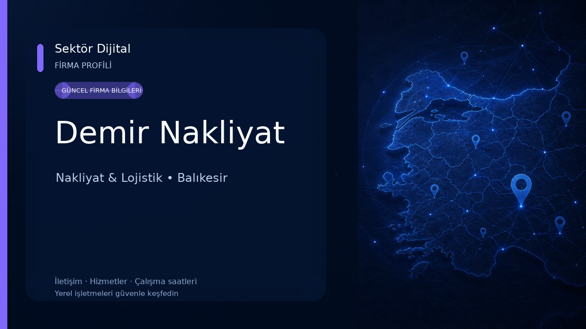 Demir Nakliyat Nakliyat & Lojistik