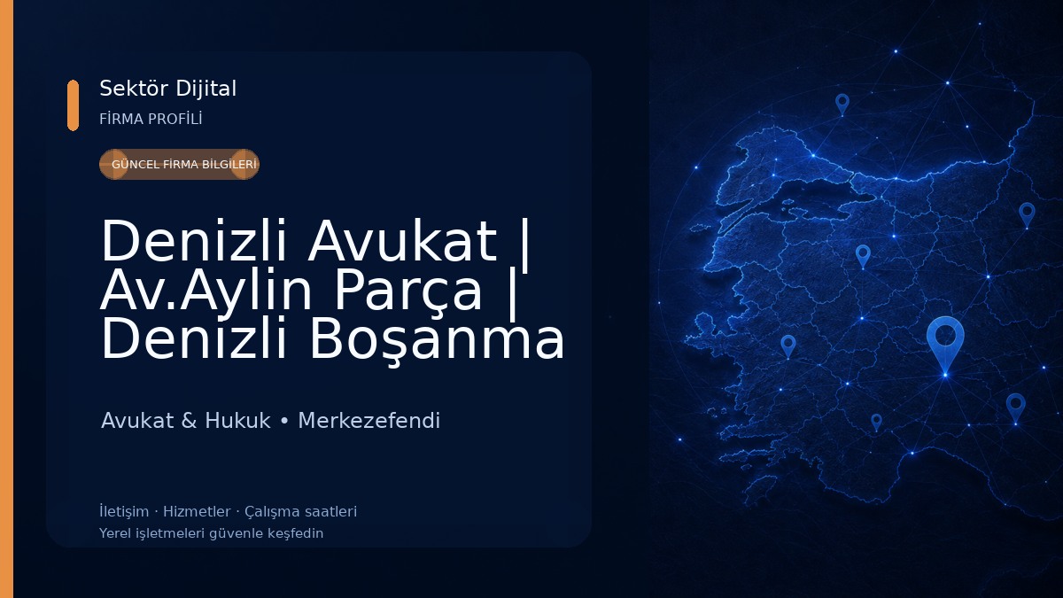 Denizli Avukat | Av.Aylin Parça | Denizli Boşanma Avukatı,Denizli Ceza Avukatı,İdare Hukuku Avukatı,Gayrimenkul Avukatı 