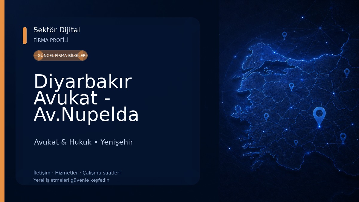 Diyarbakır Avukat - Av.Nupelda EREN (Boşanma Avukatı, Ceza Avukatı, İş Avukatı, İcra Avukatı, İdare Avukatı,Tüketici Avukatı) 