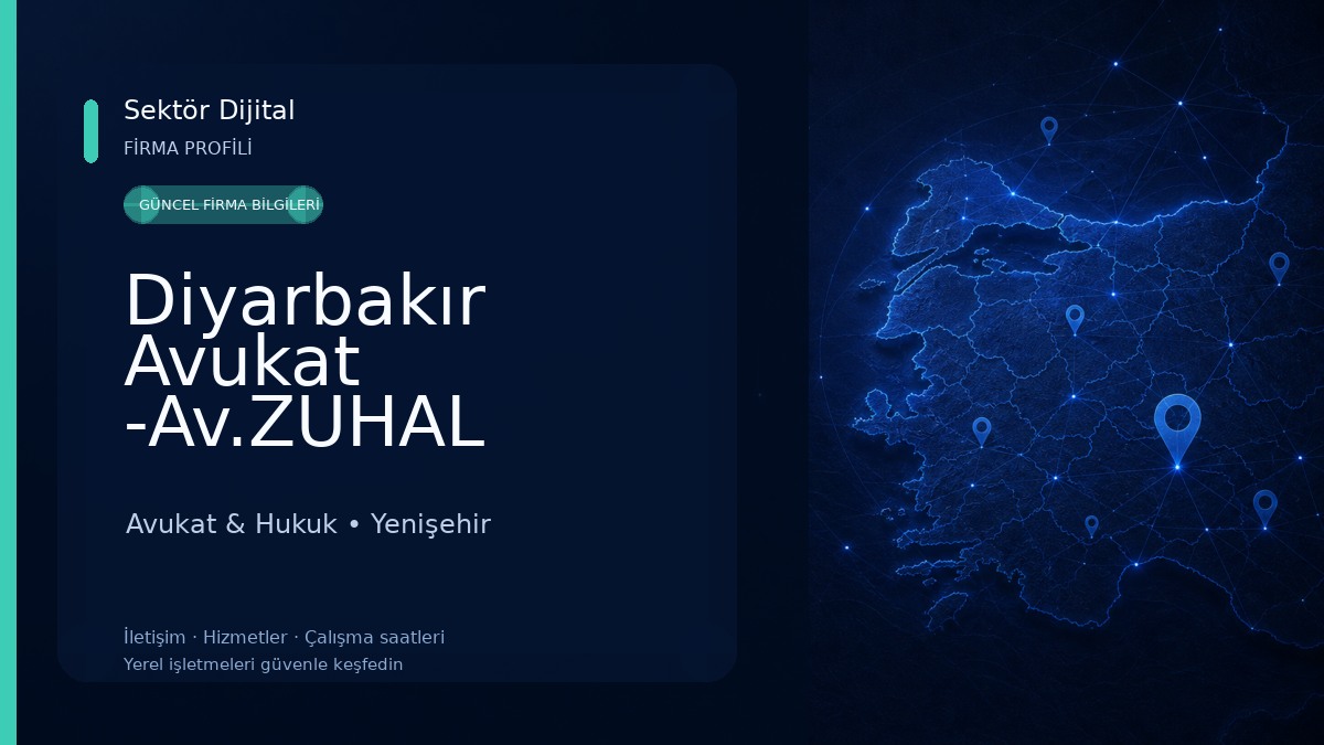 Diyarbakır Avukat -Av.ZUHAL İLCAN- İZ HUKUK VE DANIŞMANLIK BÜROSU 