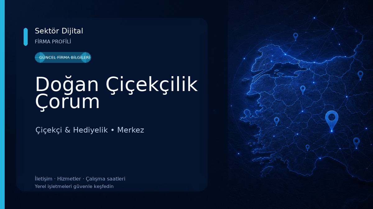 Doğan Çiçekçilik Çorum Çiçekçi & Hediyelik