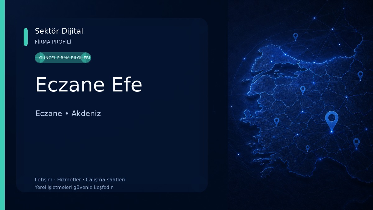 Eczane Efe Eczane