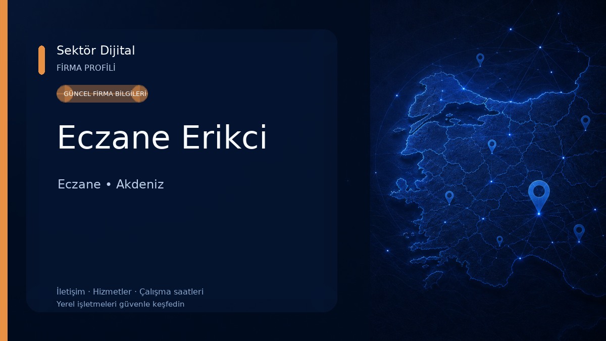 Eczane Erikci Eczane