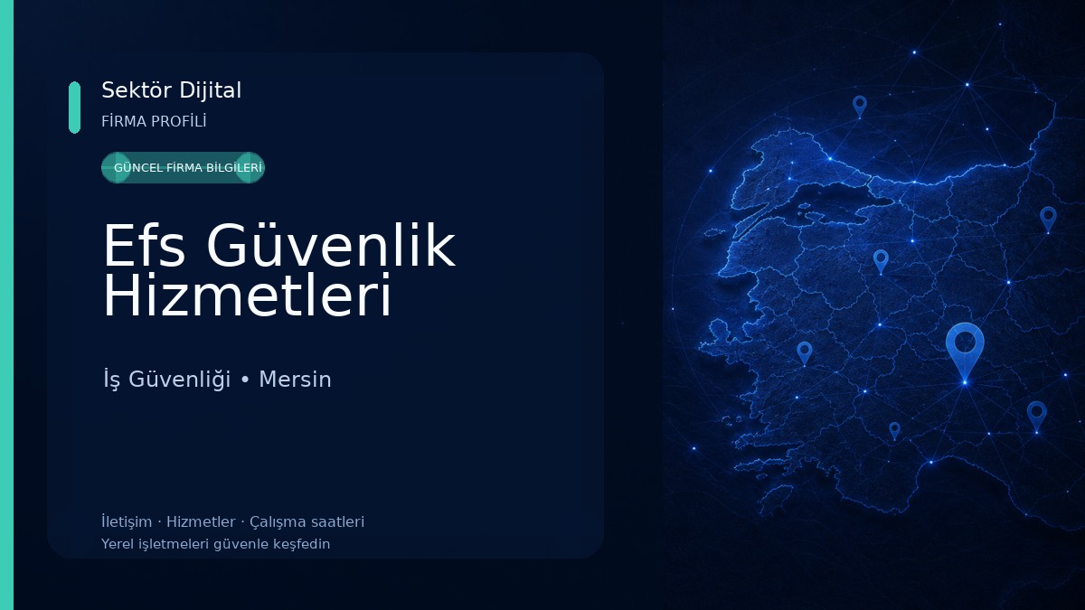 Efs Güvenlik Hizmetleri İş Güvenliği