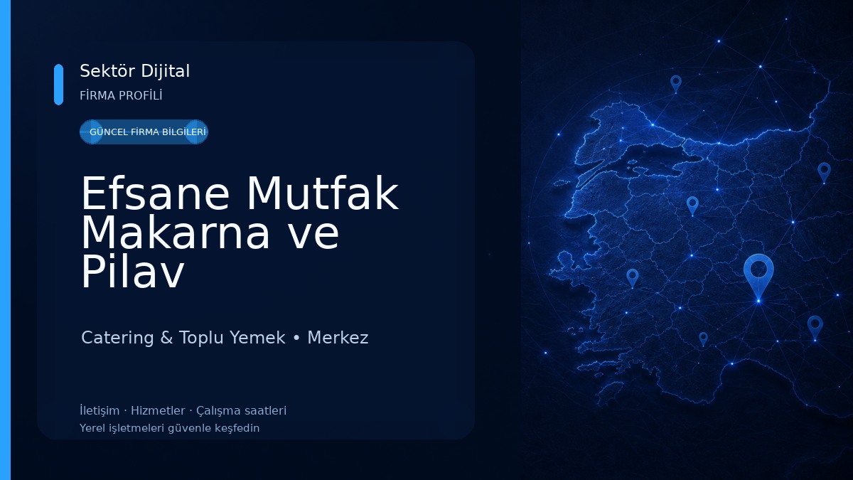 Efsane Mutfak Makarna ve Pilav 