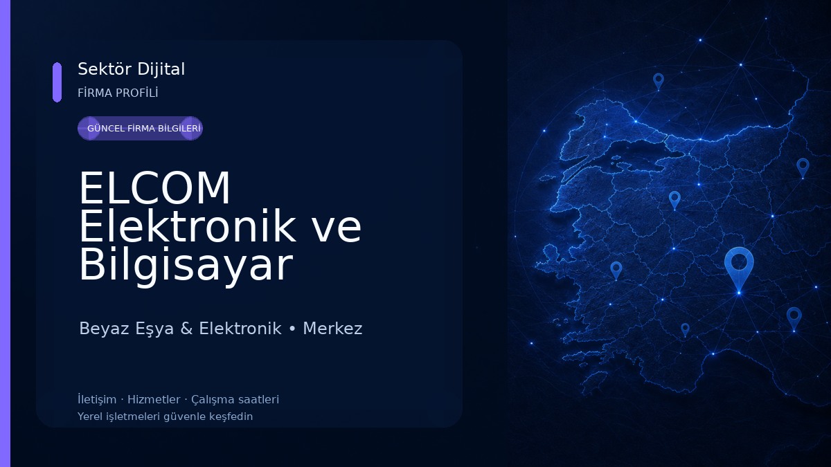 ELCOM Elektronik ve Bilgisayar Beyaz Eşya & Elektronik