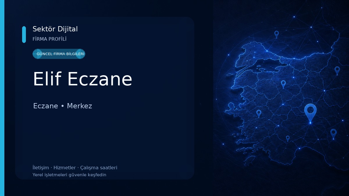 Elif Eczane Eczane