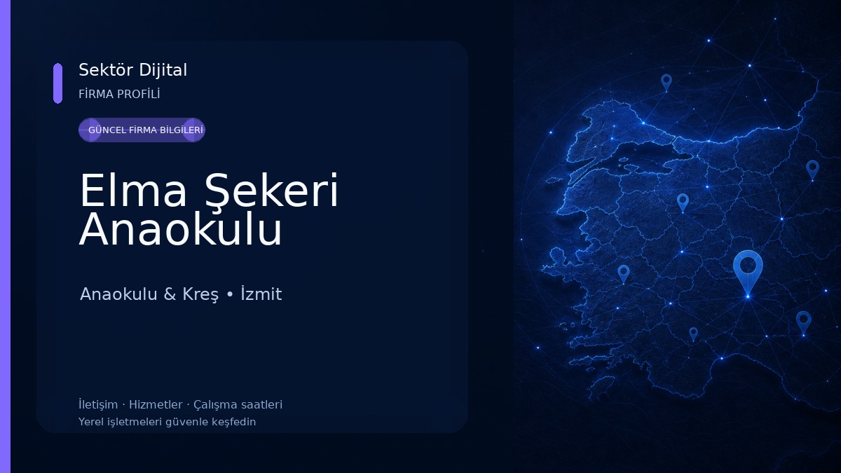 Elma Şekeri Anaokulu Anaokulu & Kreş