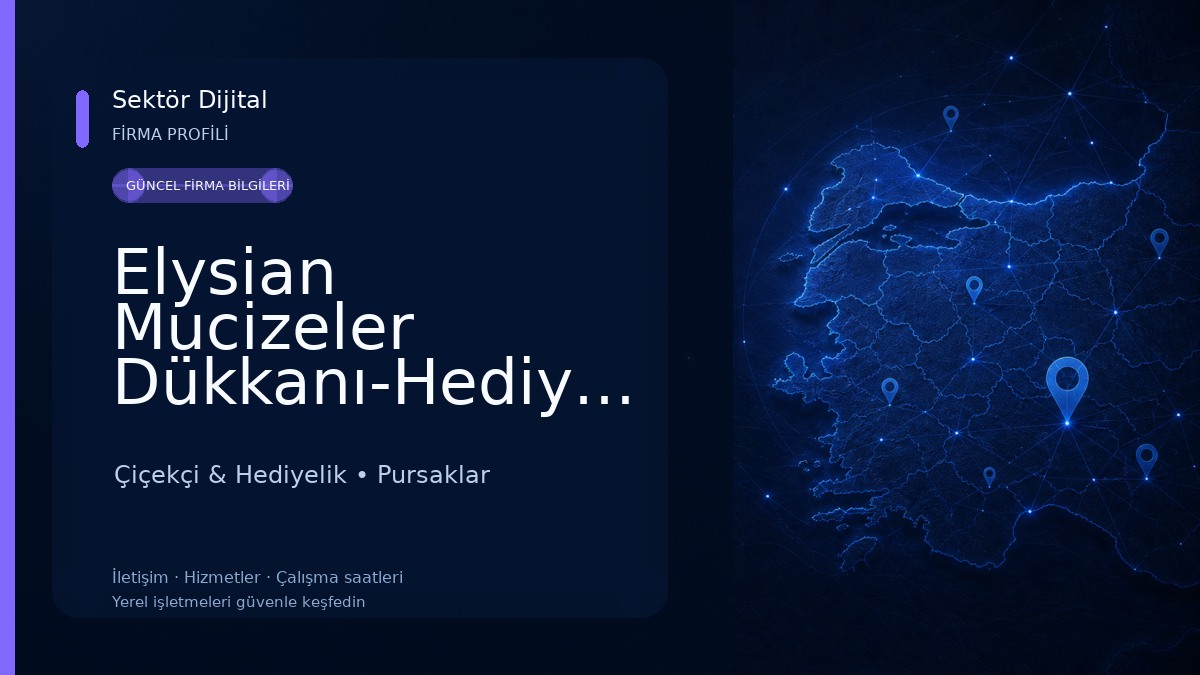 Elysian Mucizeler Dükkanı-Hediyelik Çiçekçi & Hediyelik
