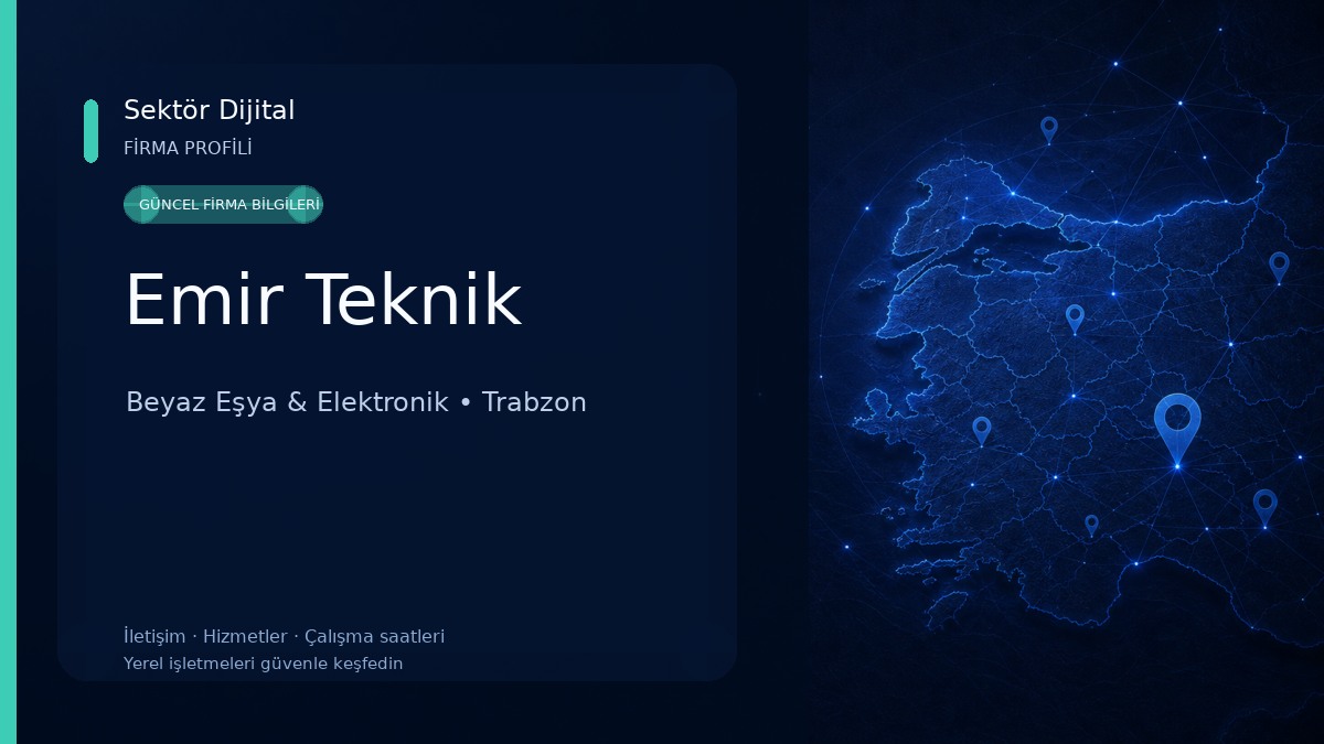 Emir Teknik Beyaz Eşya & Elektronik