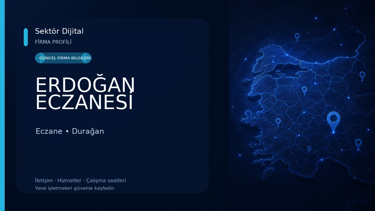 ERDOĞAN ECZANESİ 