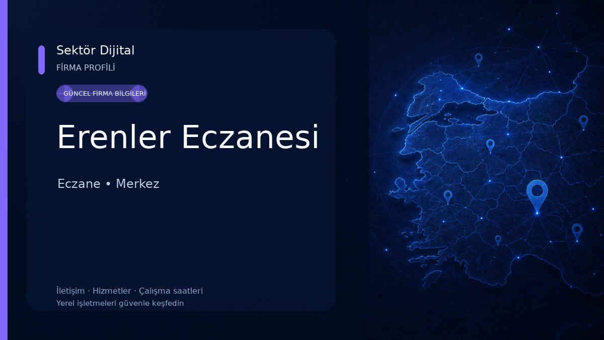 Erenler Eczanesi Eczane