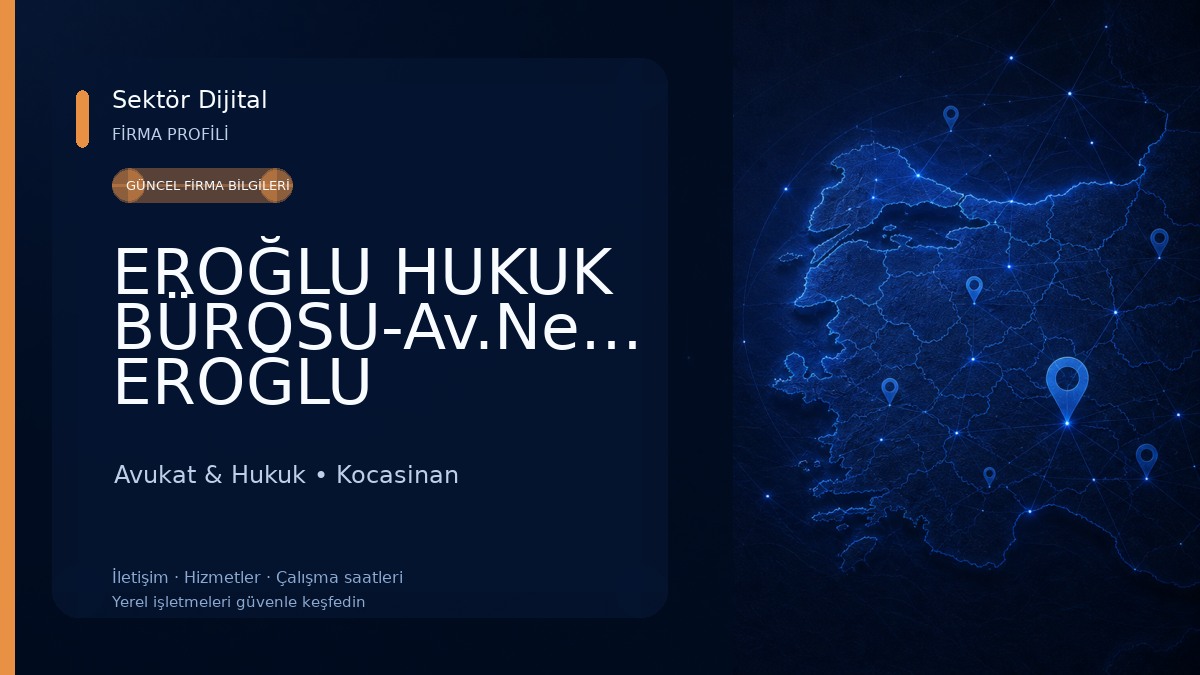EROĞLU HUKUK BÜROSU-Av.Necmettin EROĞLU Avukat & Hukuk