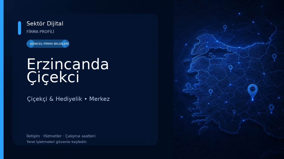 Erzincanda Çiçekci Çiçekçi & Hediyelik