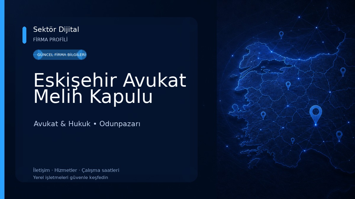Eskişehir Avukat Melih Kapulu 