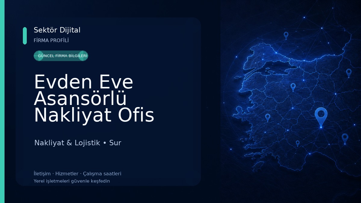 Evden Eve Asansörlü Nakliyat Ofis Taşıma Nakliyat & Lojistik
