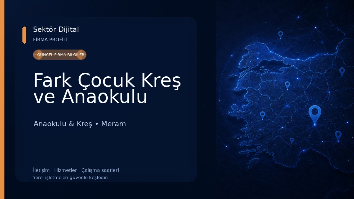 Fark Çocuk Kreş ve Anaokulu Anaokulu & Kreş