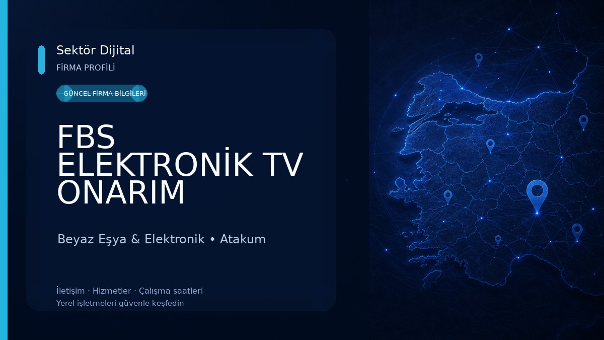FBS ELEKTRONİK TV ONARIM MERKEZİ 