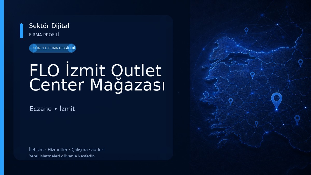 FLO İzmit Outlet Center Mağazası Eczane