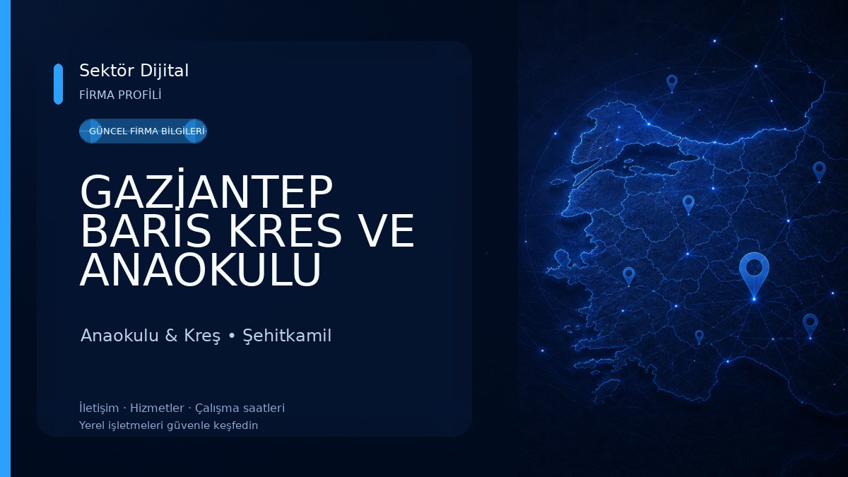 GAZİANTEP BARİS KRES VE ANAOKULU Anaokulu & Kreş