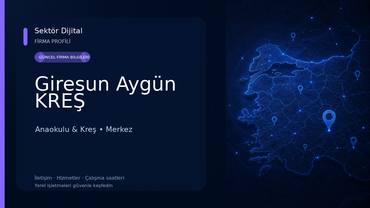 Giresun Aygün KREŞ Anaokulu & Kreş