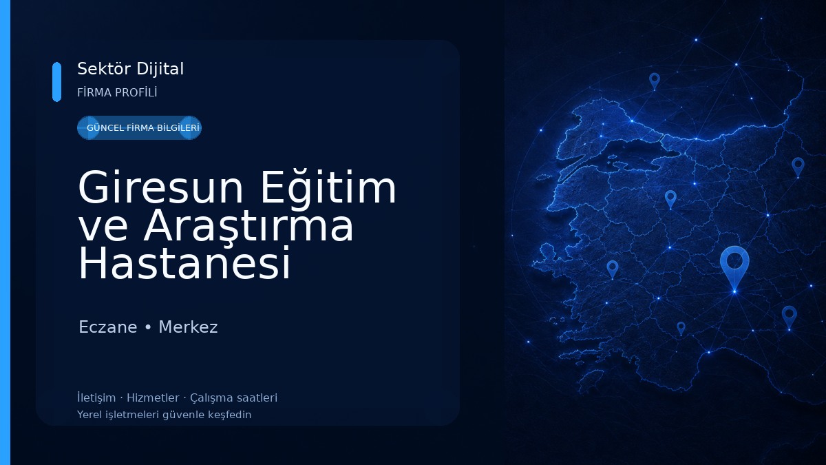 Giresun Eğitim ve Araştırma Hastanesi Eczane