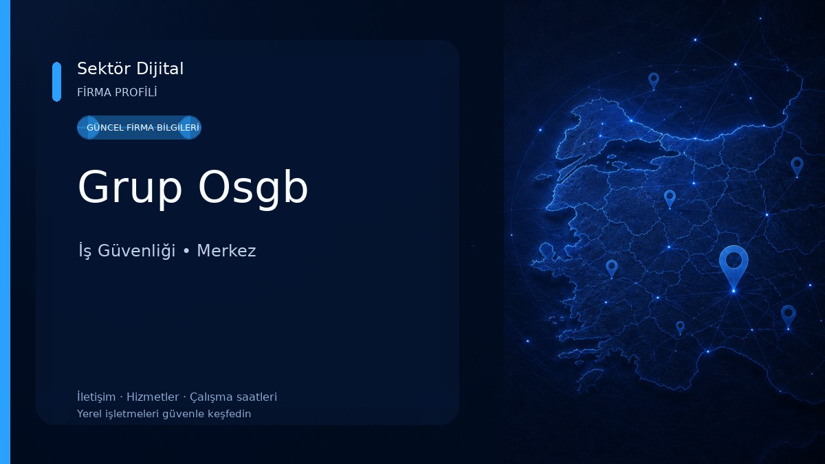 Grup Osgb İş Güvenliği