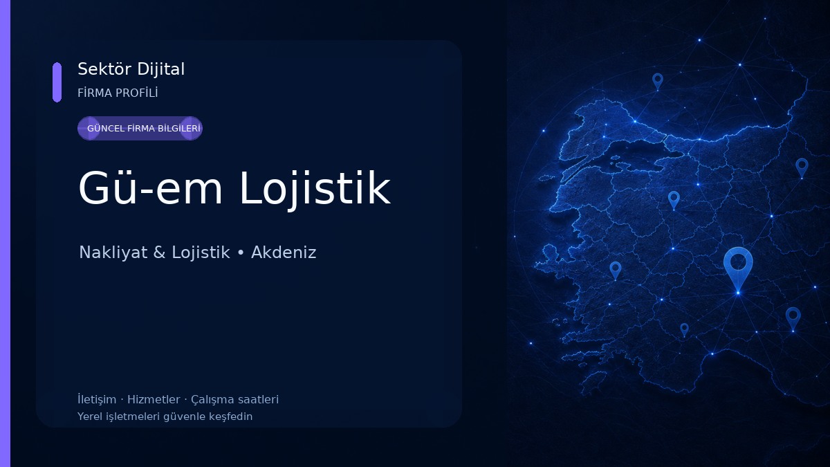 Gü-em Lojistik Nakliyat & Lojistik