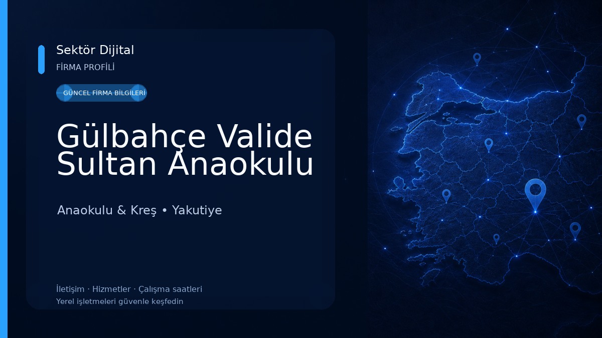 Gülbahçe Valide Sultan Anaokulu