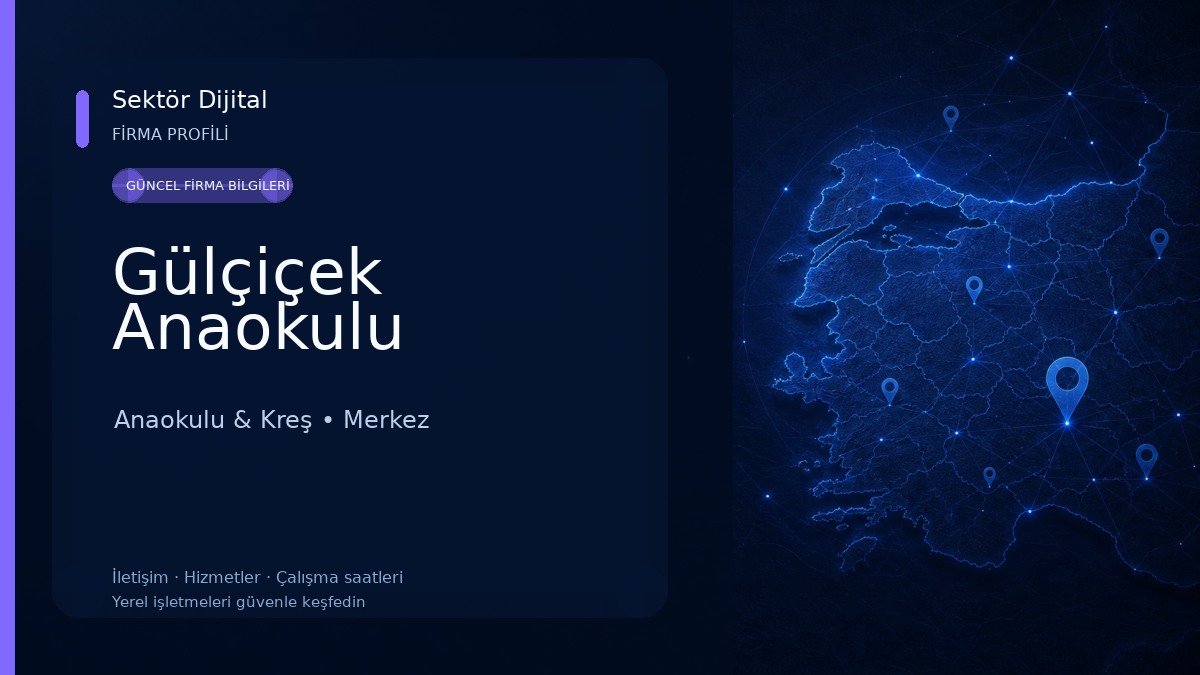 Gülçiçek Anaokulu Anaokulu & Kreş