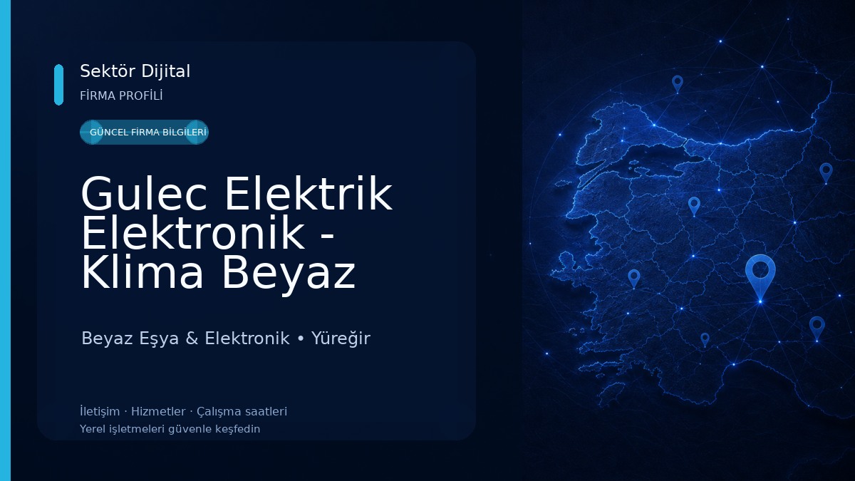 Gulec Elektrik Elektronik - Klima Beyaz Eşya - Pvc 