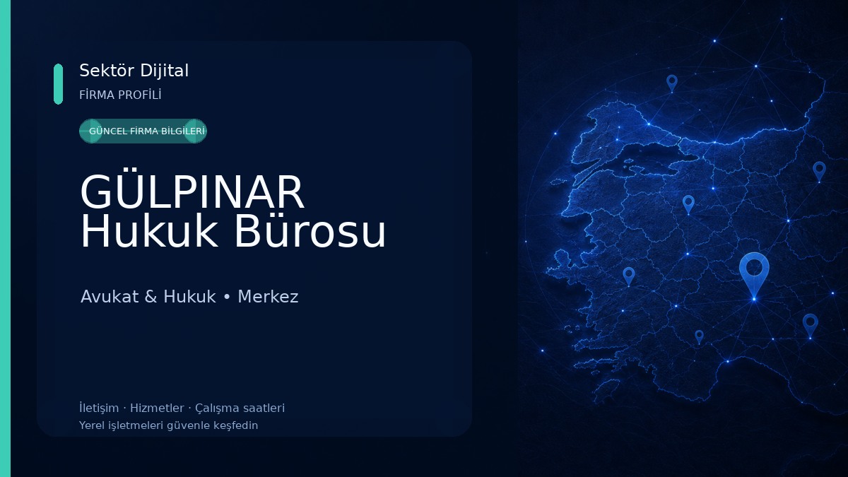 GÜLPINAR Hukuk Bürosu Avukat & Hukuk