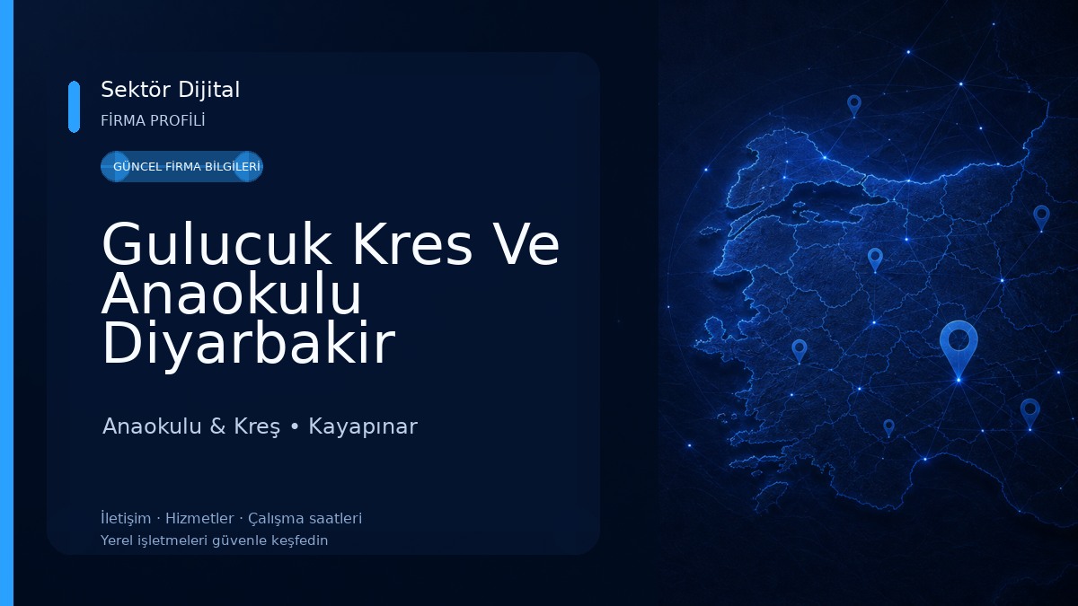Gulucuk Kres Ve Anaokulu Diyarbakir Anaokulu & Kreş