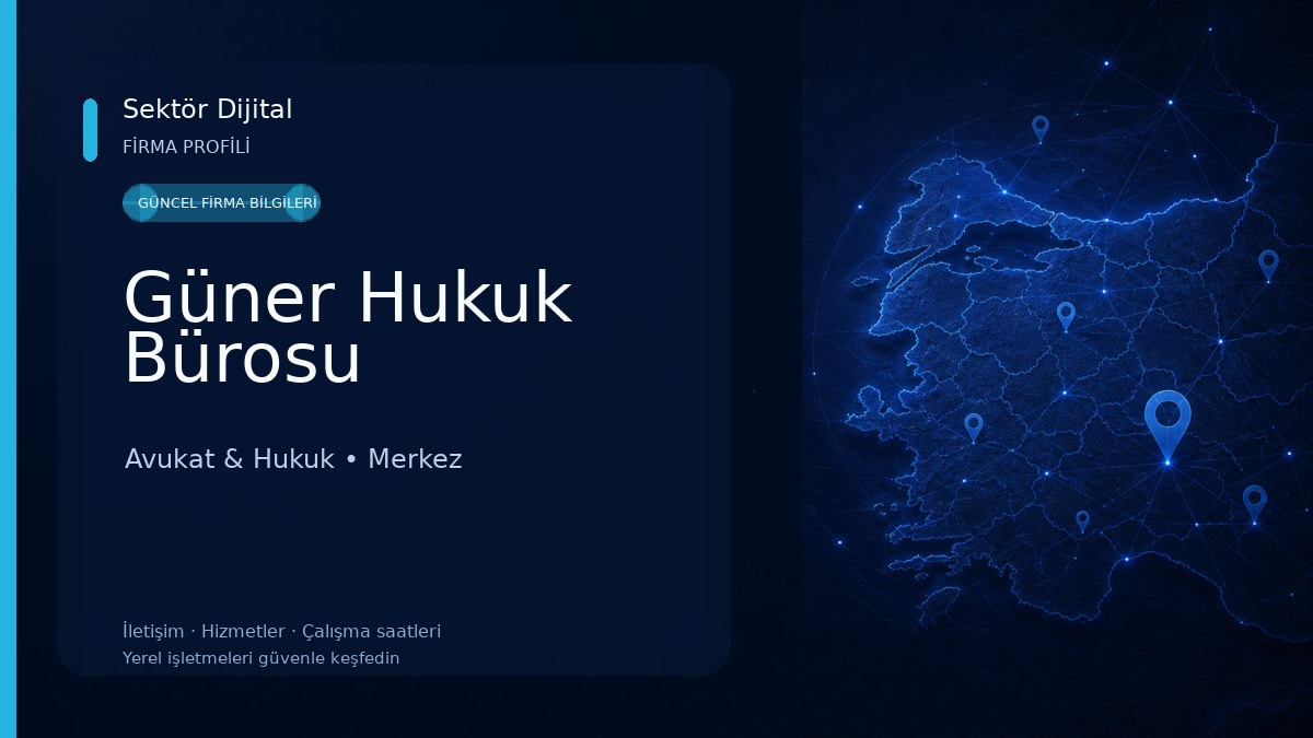 Güner Hukuk Bürosu Avukat & Hukuk